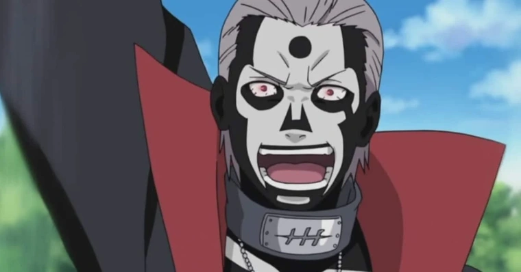 Hidan personagem imortal da Akatsuki que deu muito trabalho para conseguir  derrotá-lo