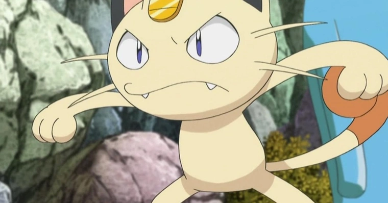 Meowth revela por que não tem Nariz - Pokémon (Dublado) 