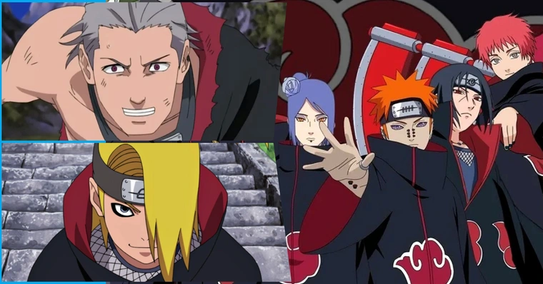 Naruto: Os membros mais fortes da Akatsuki