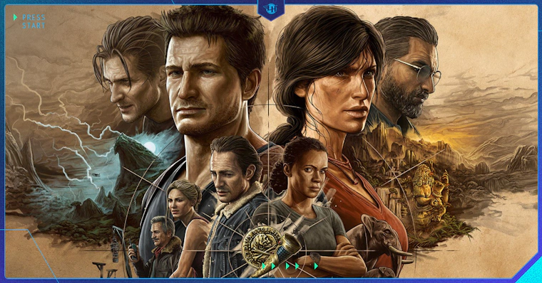 Personagens de Uncharted: The Lost Legacy a caminho do multijogador de Uncharted  4