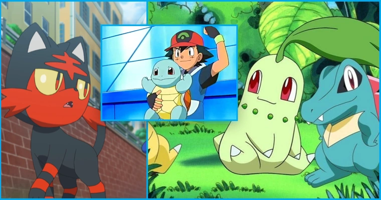 pokemons iniciais de unova