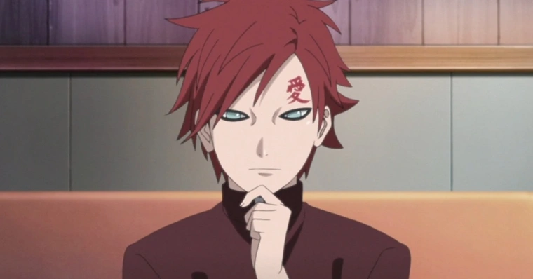 Masashi Kishimoto's original design for Gaara : r/Naruto