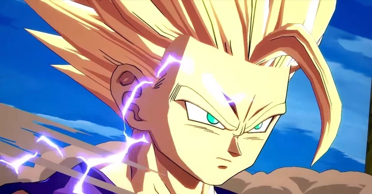 Gohan jovem se transforma em Super Saiyajin 2 em ilustração de Dragon Ball,  confira