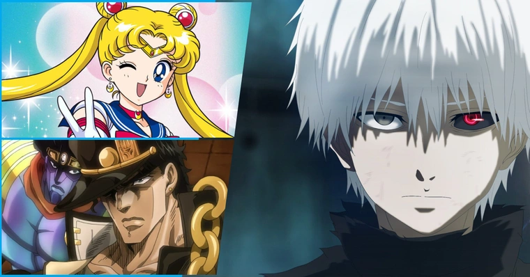 TOP 7 - Personagens de anime com o cabelo branco e cinzento