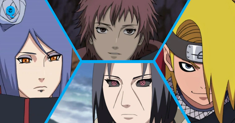 Qual membro da Akatsuki você seria? (Naruto Shippuden)