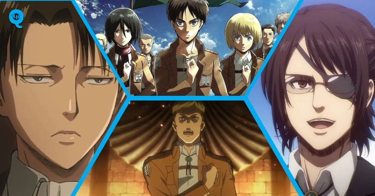 Attack on Titan: Confira nomes dos Titãs na Divisão de Reconhecimento